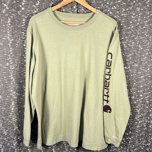 Carhartt Long Sleeve Crew Neck‎ Shirt Women's Size 2X (20W/22W)